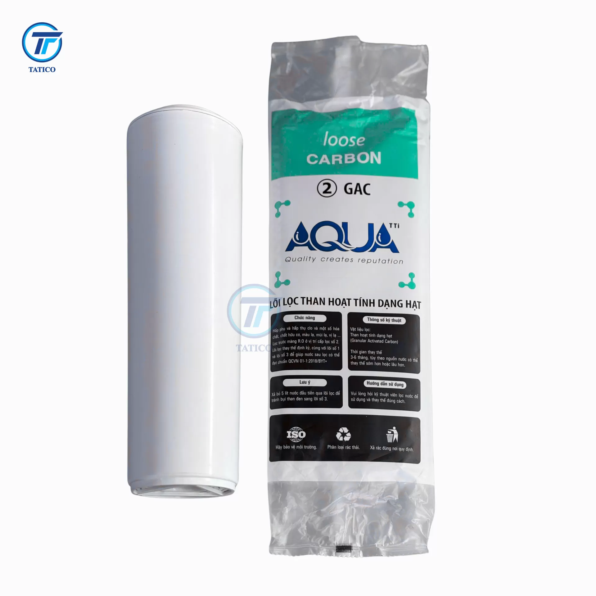 Lõi lọc nước Aqua GAC (Lõi số 2)